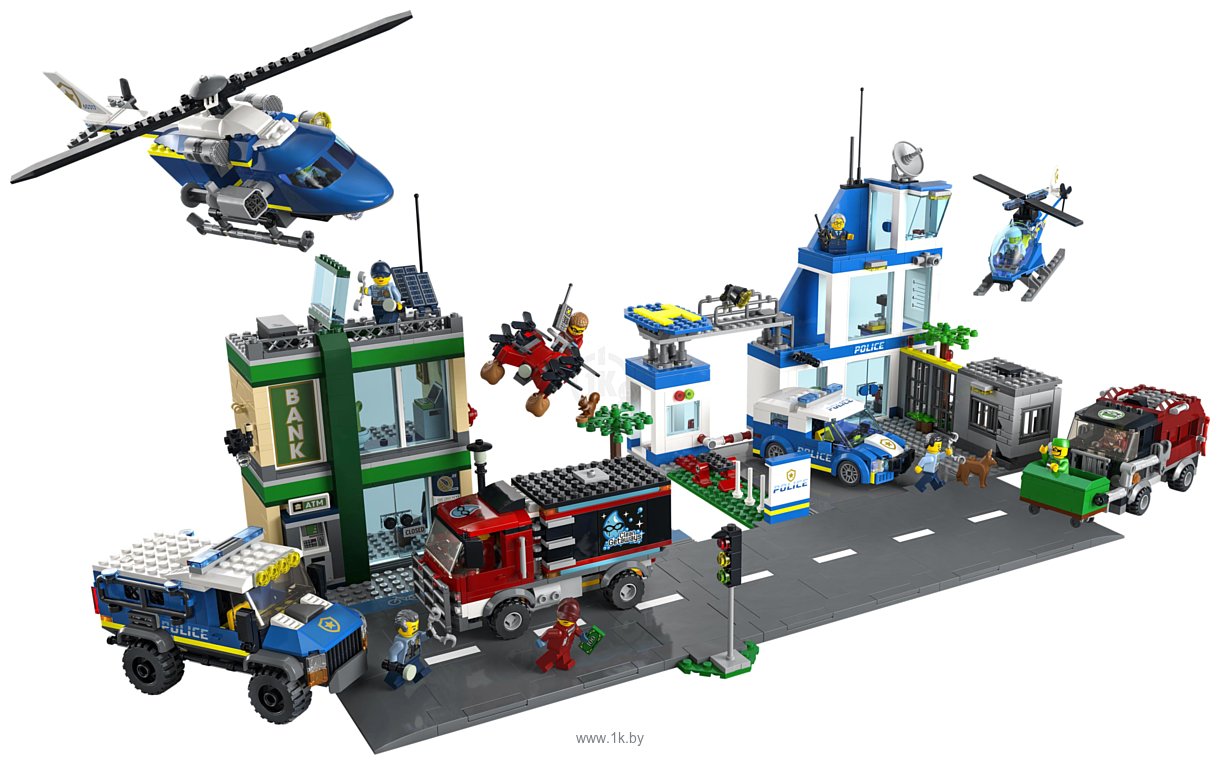 Фотографии LEGO City 60317 Полицейская погоня в банке