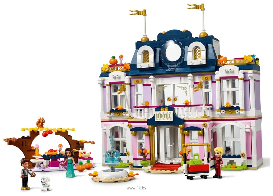 Фотографии LEGO Friends 41684 Гранд-отель Хартлейк Сити