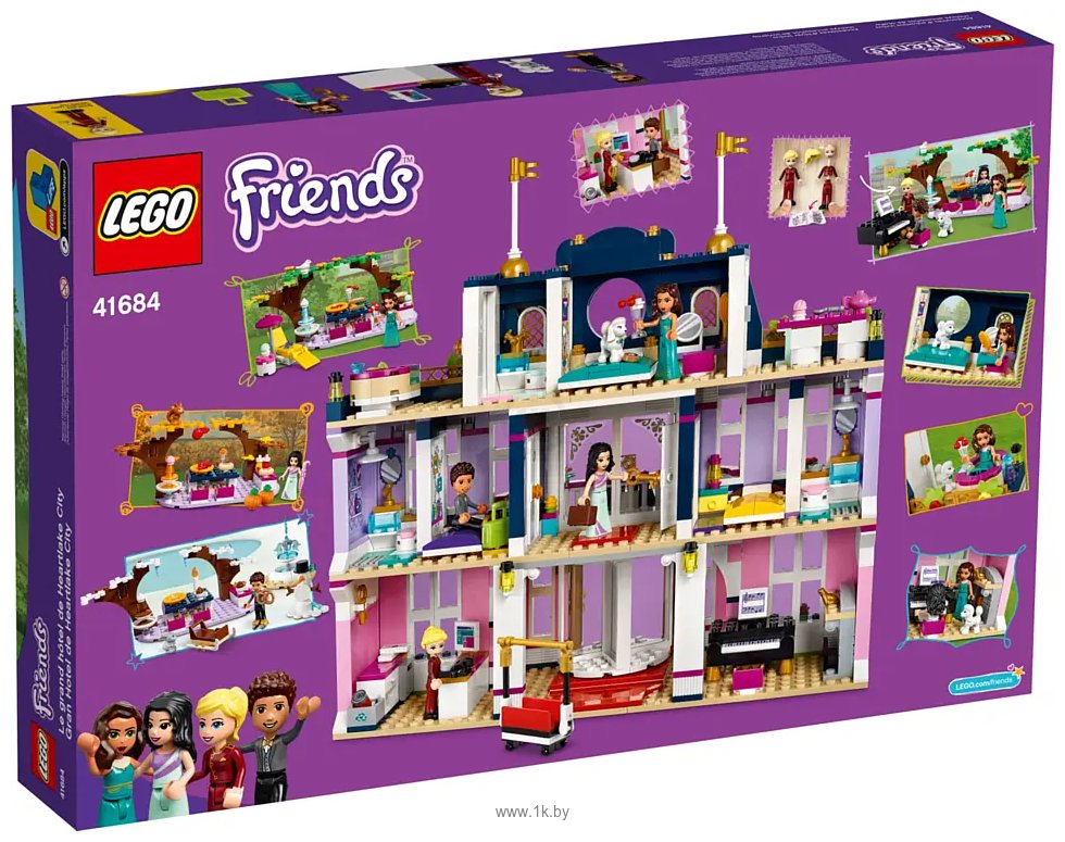 Фотографии LEGO Friends 41684 Гранд-отель Хартлейк Сити