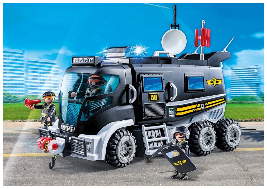 Фотографии Playmobil PM9360 Спецназ грузовик