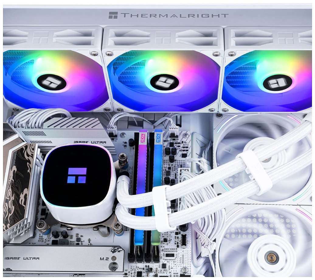 Фотографии Thermalright Frozen Horizon 360 ARGB V2 (белый) Фотографии Thermalright Frozen Horizon 360 ARGB V2 (белый)