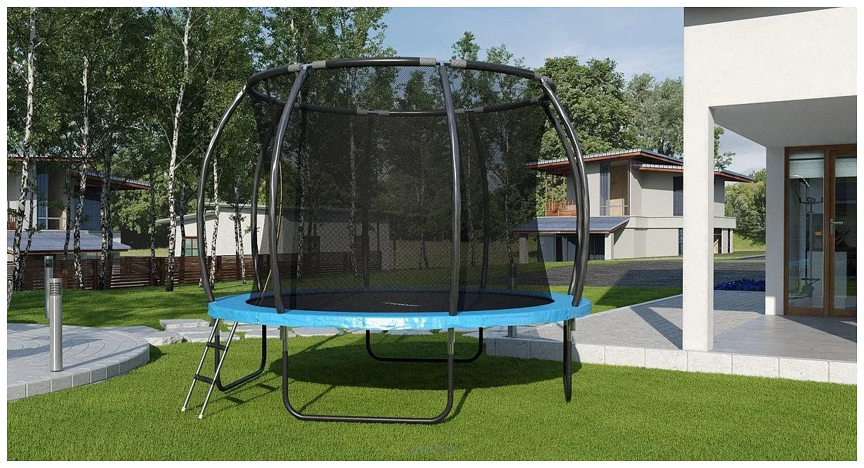 Фотографии GetActive Jump PRO 10FT с лестницей и внутренней сеткой 