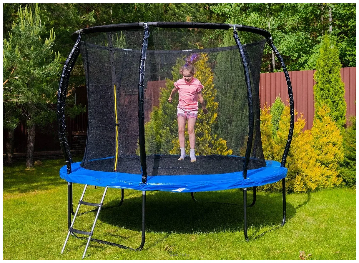 Фотографии GetActive Jump PRO 10FT с лестницей и внутренней сеткой 