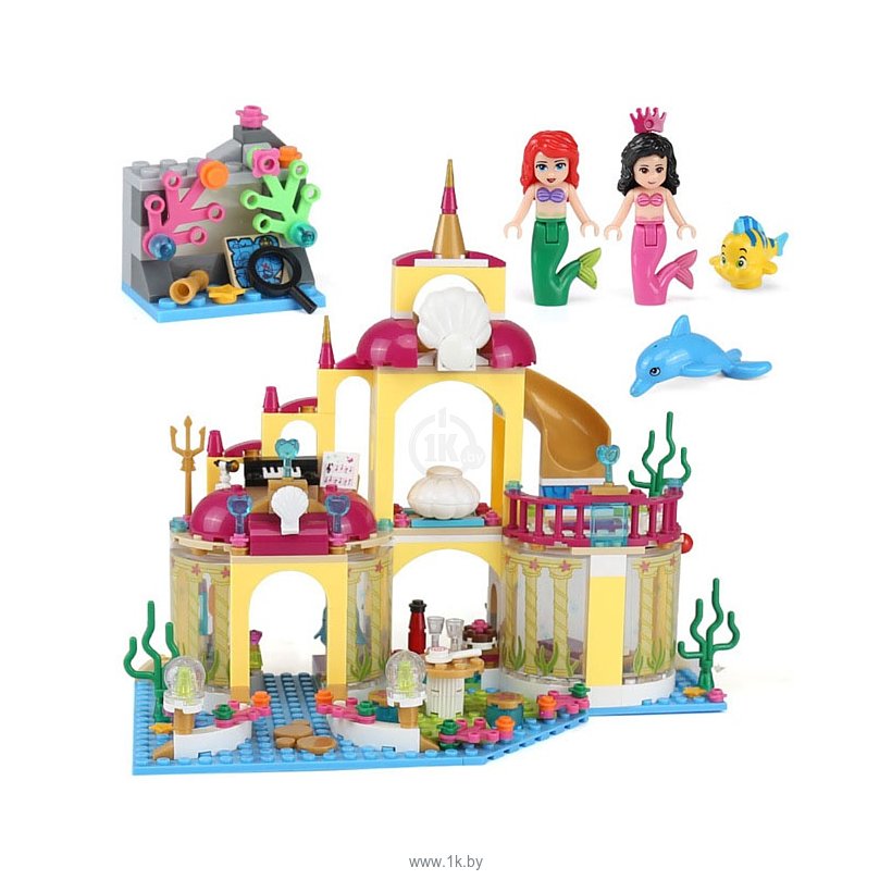 Фотографии Lepin Disney 25016 Подводный дворец Ариэль