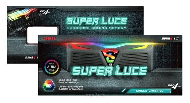 Фотографии GeIL SUPER LUCE RGB SYNC GLS416GB3000C16ASC
