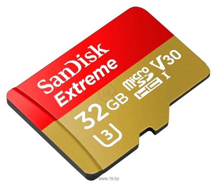 Фотографии SanDisk Extreme microSDHC Class 10 UHS Class 3 V30 90MB/s 2x32GB