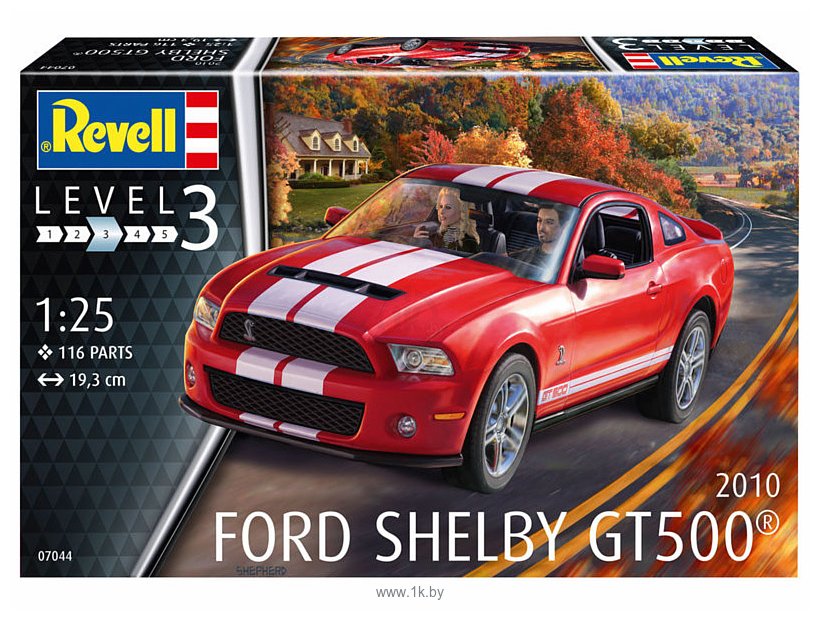 Фотографии Revell 67044 Автомобиль Ford Shelby GT 500