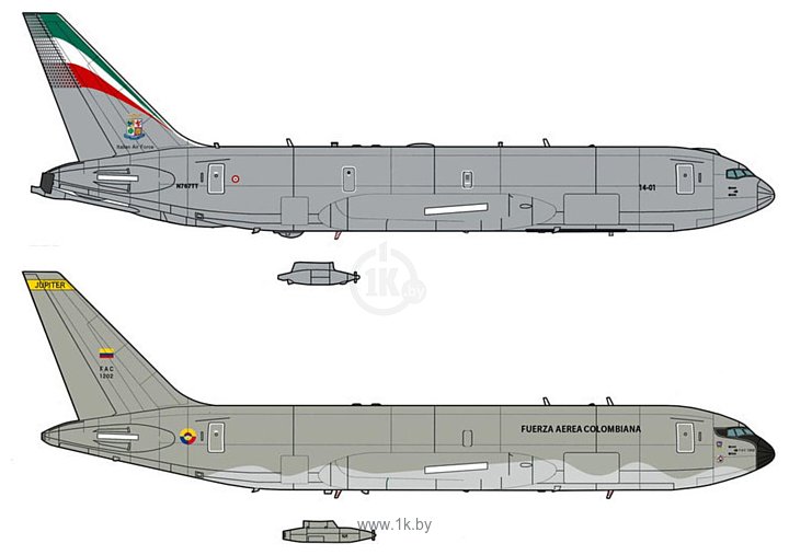 Фотографии Hasegawa Самолет-заправщик KC-767 World Tanker Combo (2 kits)