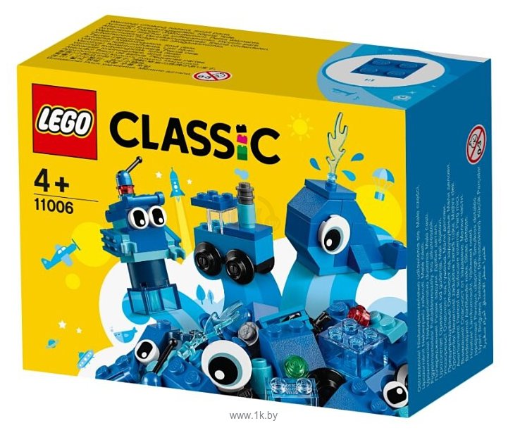 Фотографии LEGO Classic 11006 Синий набор для конструирования