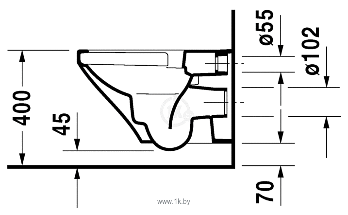 Фотографии Duravit DuraStyle Rimmless 45510900A1