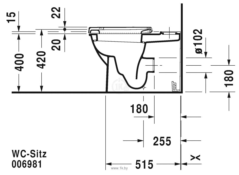 Фотографии Duravit Darling New (213809)