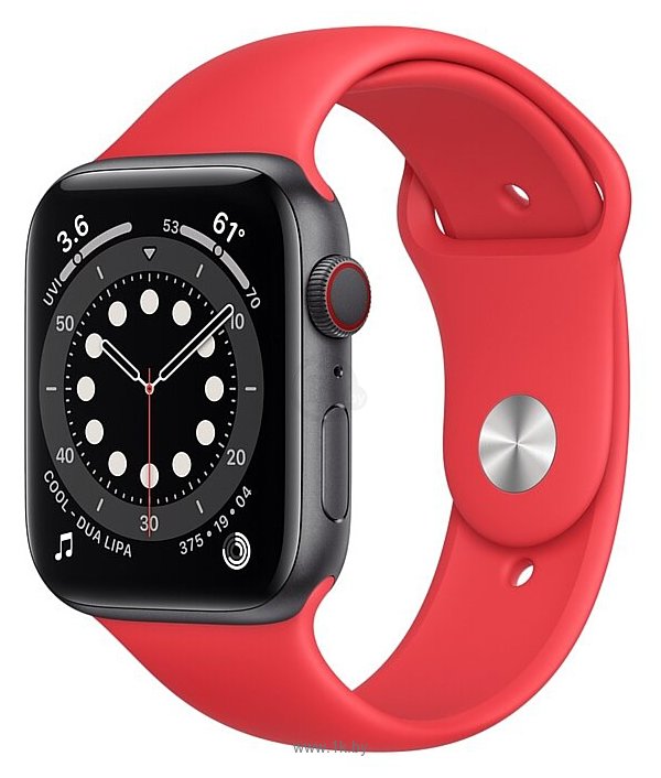 Фотографии Apple Watch Series 6 GPS + Cellular 44mm Aluminum Case with Sport Band