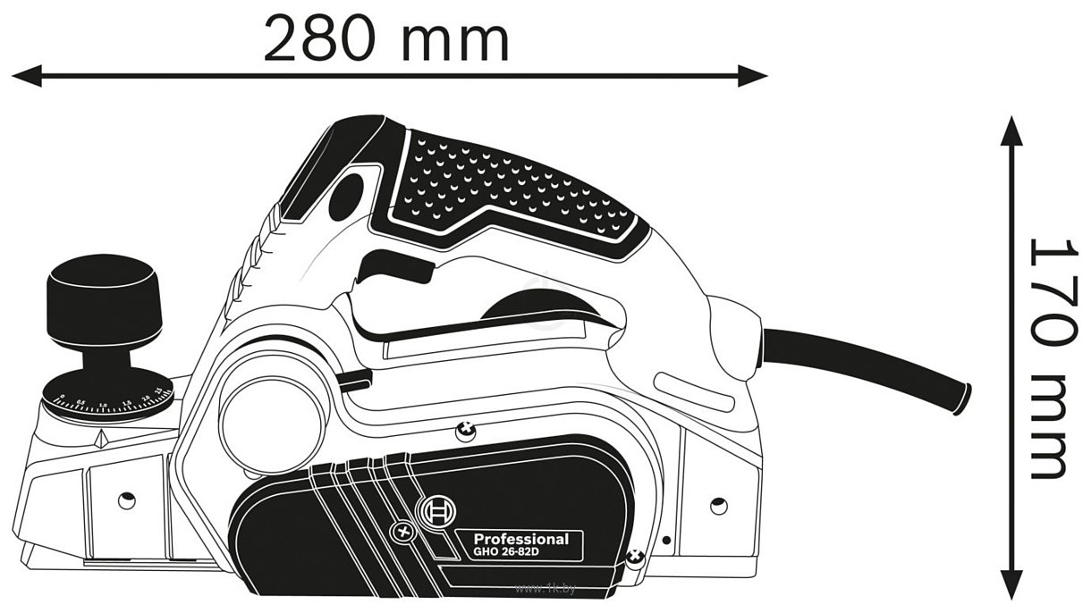 Фотографии Bosch GHO 26-82 D 06015A4302