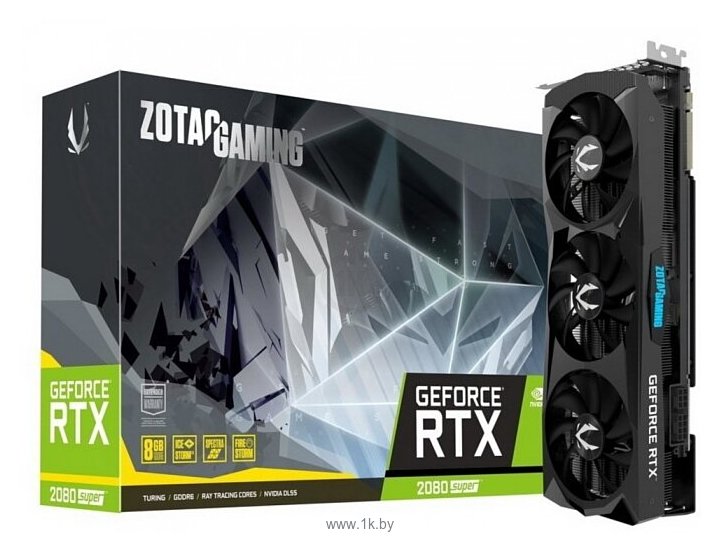 Фотографии ZOTAC GAMING GeForce RTX 2080 SUPER Triple Fan 8GB (ZT-T20820H-10P)