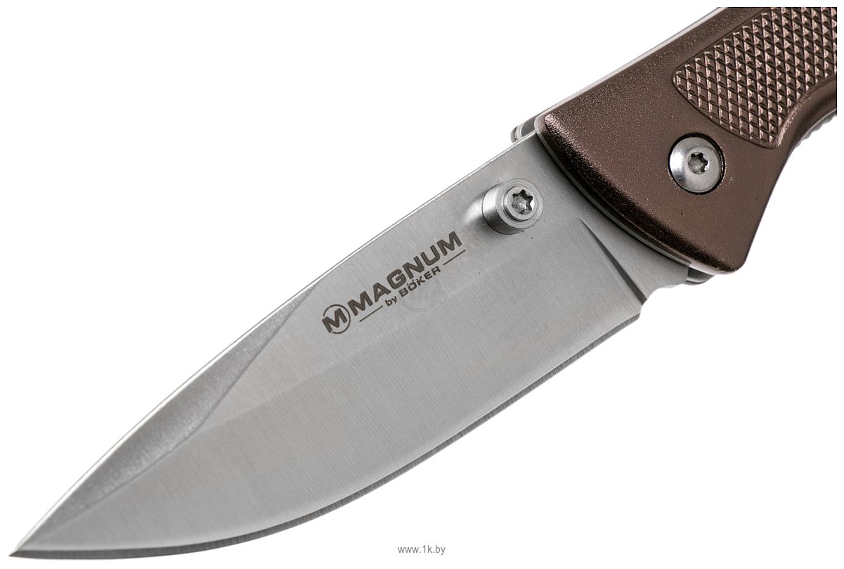 Фотографии Boker Magnum Advance Checkering Dark Bronze