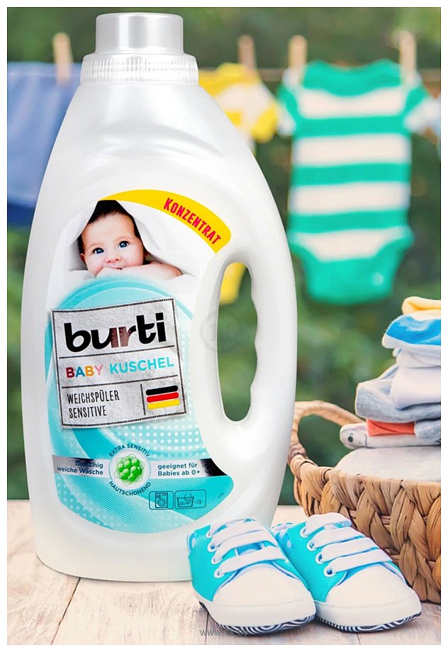 Фотографии Burti Baby Kuschel для детского белья 1.45 л