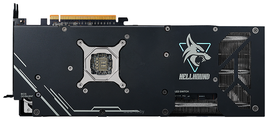 Фотографии PowerColor Hellhound AMD Radeon RX 7800 XT 16GB GDDR6 (RX 7800 XT 16G-L/OC)