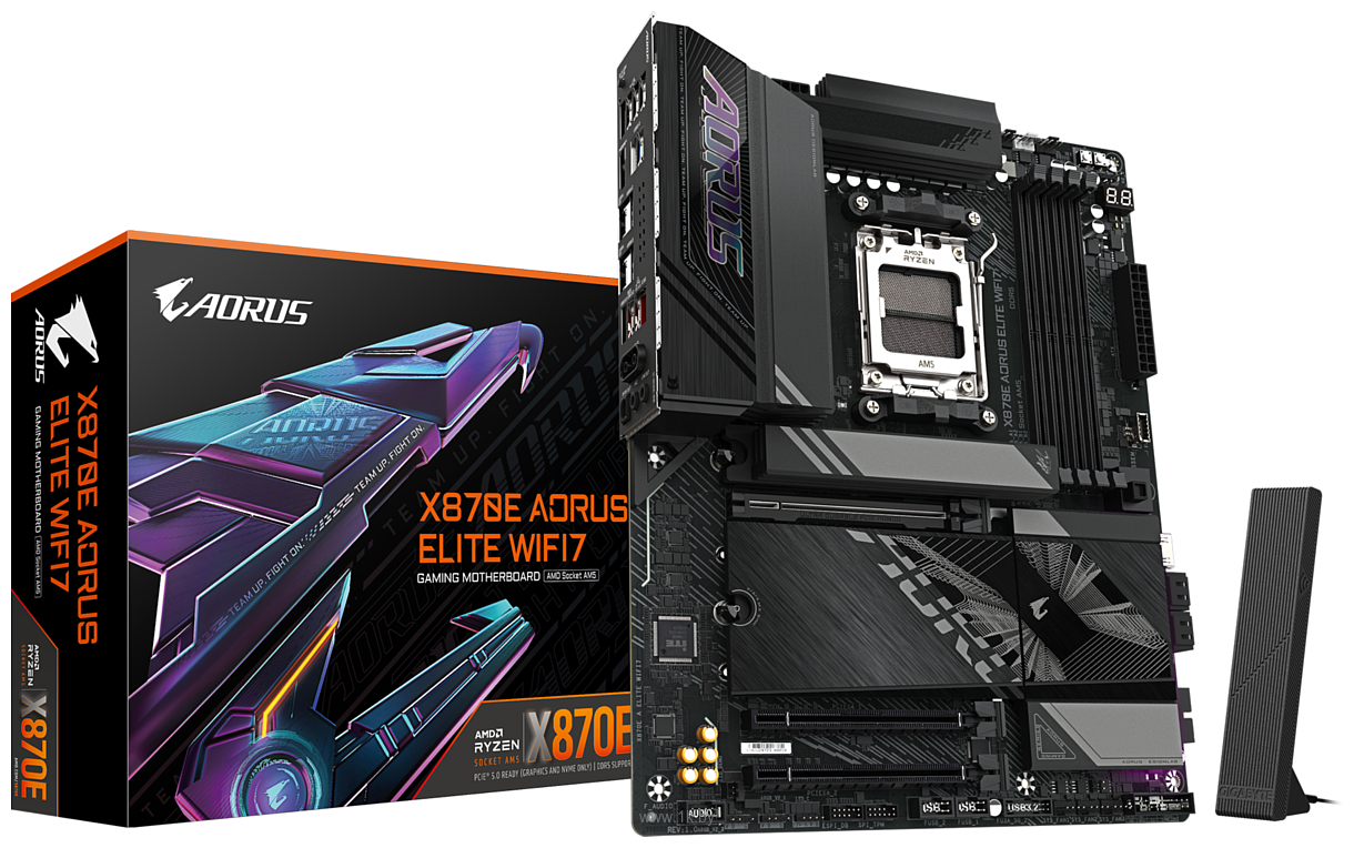 Фотографии Gigabyte X870E Aorus Elite WiFi7