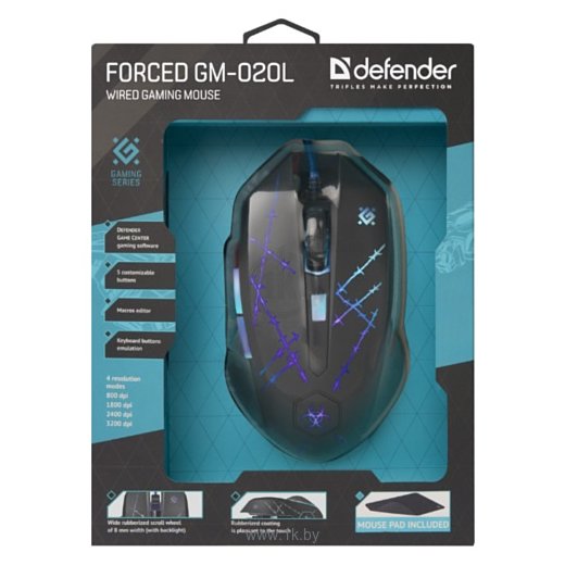 Фотографии Defender Forced GM-020L black USB