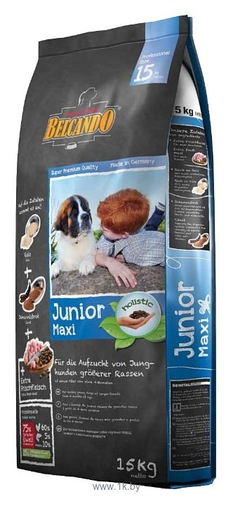 Фотографии Belcando Junior Maxi для щенков крупных и гигантских пород с 3 до 18 месяцев (15 кг)