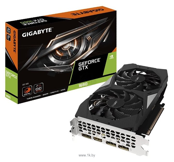 Фотографии GIGABYTE GeForce GTX 1660 OC (GV-N1660OC-6GD)