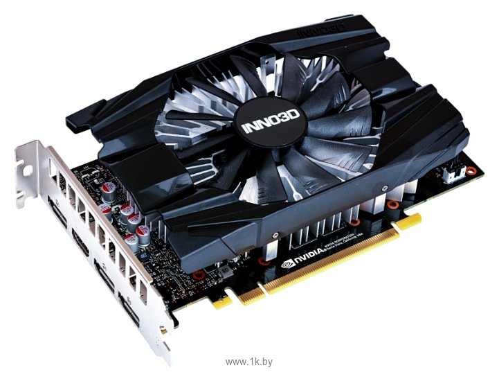 Фотографии INNO3D GeForce GTX 1660 Ti 1770MHz PCI-E 3.0 6144MB 12000MHz 192 bit HDMI 3xDisplayPort HDCP Compact