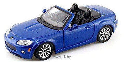 Фотографии Bburago Mazda MX-5 Miata 18-22109 (синий)