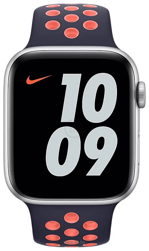 Фотографии Apple Nike 40 мм (полночный синий/манго, S/M и M/L) MG3U3