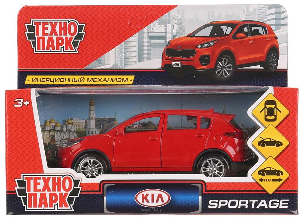 Фотографии Технопарк Kia Sportage SPORTAGE-RD (красный)