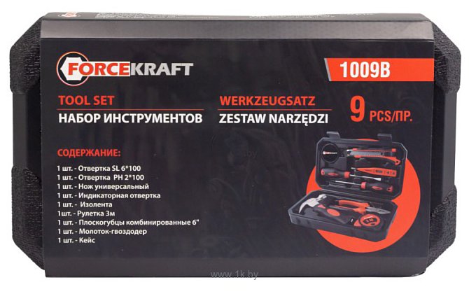 Фотографии ForceKraft FK-1009B 9 предметов