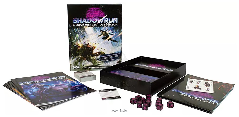 Фотографии Мир Хобби Shadowrun: Шестой мир Стартовый набор