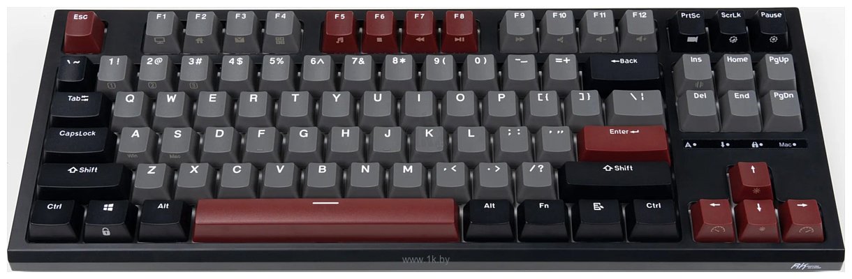 Фотографии Royal Kludge RK-R87 RGB black, RK Red