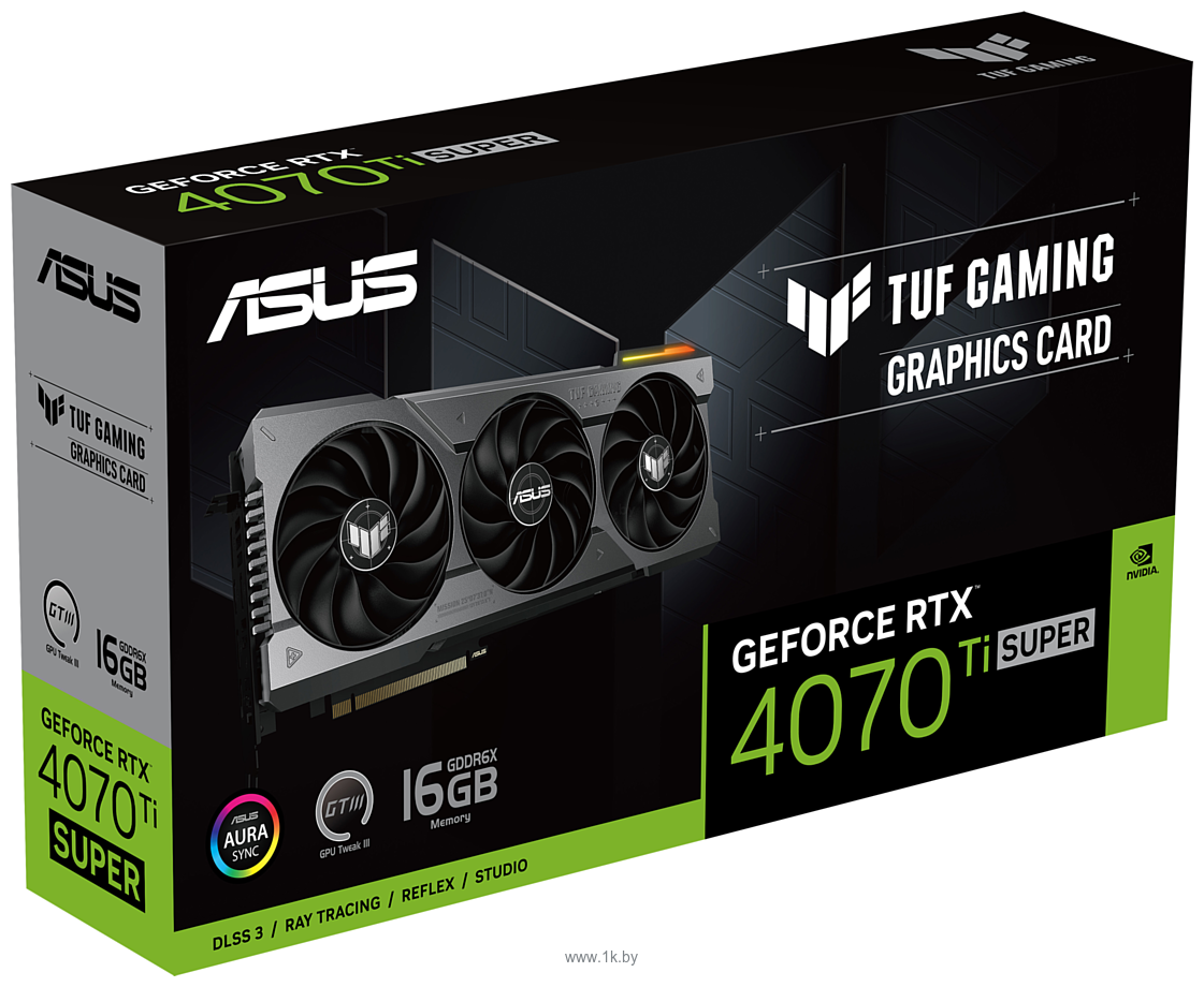 Фотографии ASUS TUF Gaming GeForce RTX 4070 Ti Super 16GB GDDR6X (TUF-RTX4070TIS-16G-GAMING)