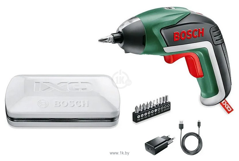 Фотографии Bosch IXO V 06039a8000 (набор оснастки)