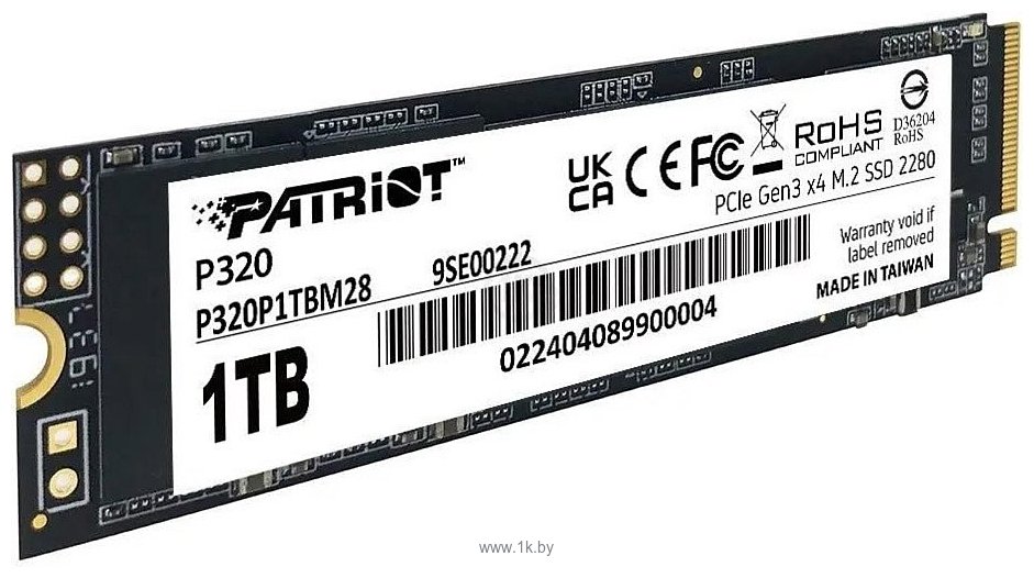 Фотографии Patriot P320 1TB P320P1TBM28