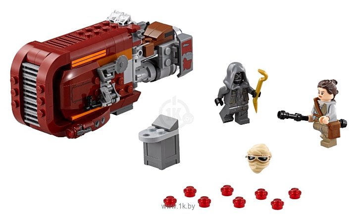 Фотографии LEGO Star Wars 75099 Спидер Рей