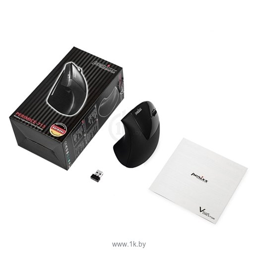 Фотографии Perixx PERIMICE-713 Wireless Vertical black USB