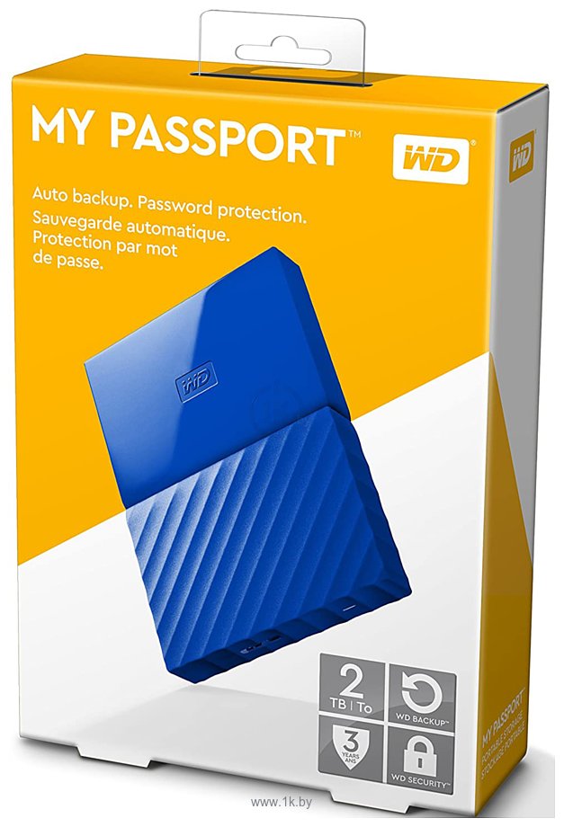 Фотографии Western Digital My Passport 2TB WDBS4B0020BBL