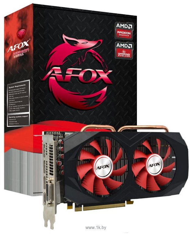 Фотографии AFOX Radeon RX 570 8GB (AFRX570-8192D5H3-V2)