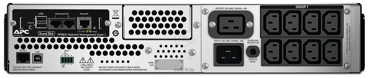 Фотографии APC Smart-UPS 3000 ВА (с платой сетевого управления)