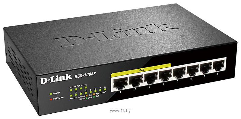 Фотографии D-link DGS-1008P/E1A