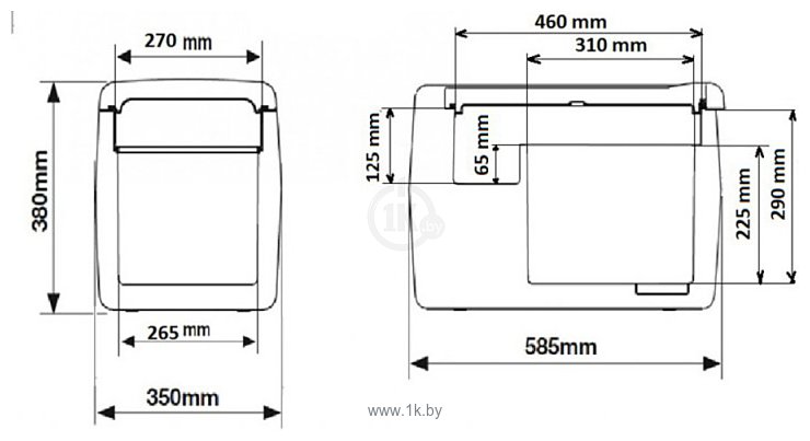 Фотографии Indel B TB31 (с адаптером 220В)