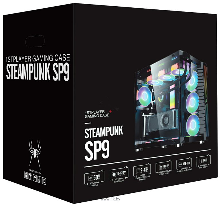 Фотографии 1stPlayer Steampunk SP9 (черный)