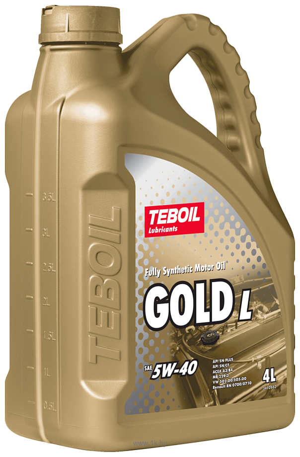 Фотографии Teboil Gold L 5W-40 4л