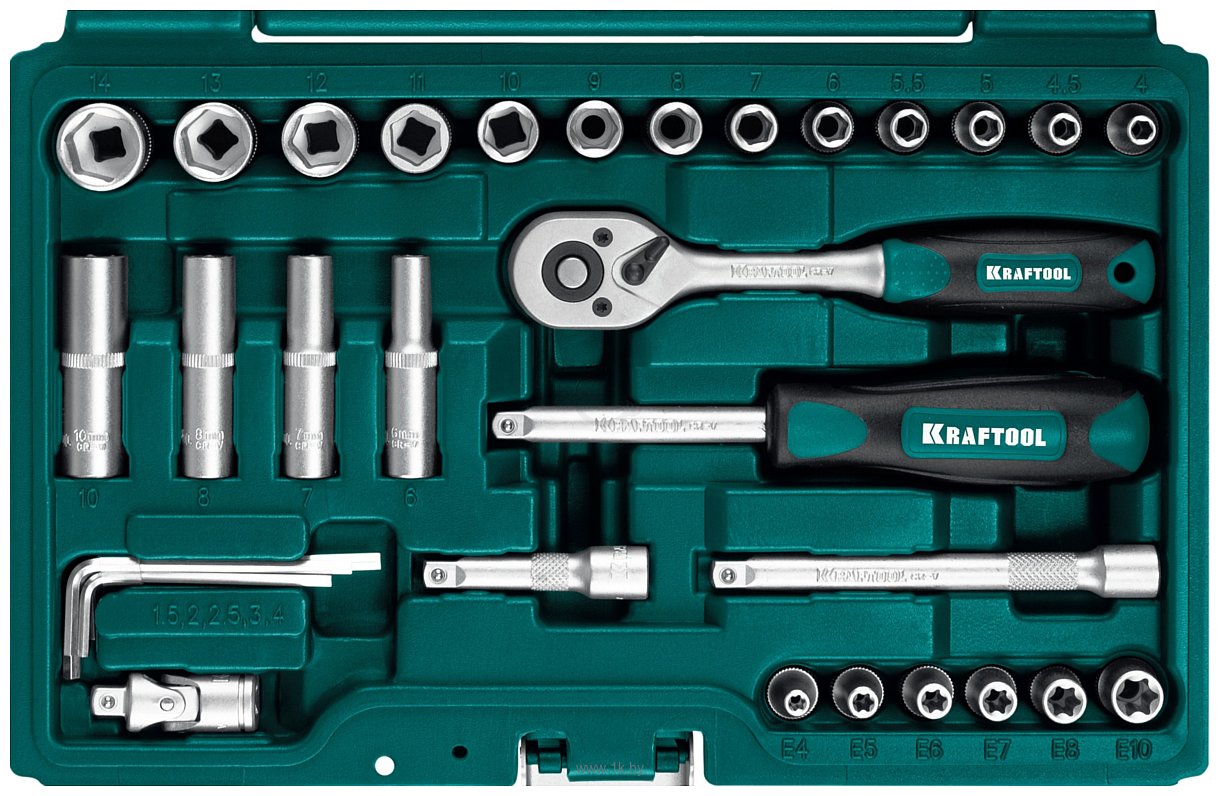 Фотографии KRAFTOOL 27885-H57 57 предметов