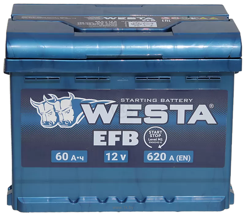 Фотографии Westa EFB 6СТ-60 VLR Euro (60Ah)