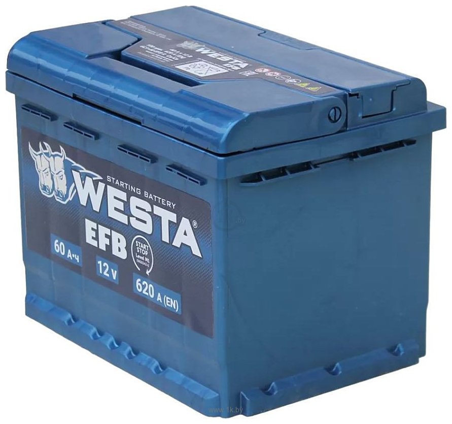 Фотографии Westa EFB 6СТ-60 VLR Euro (60Ah)