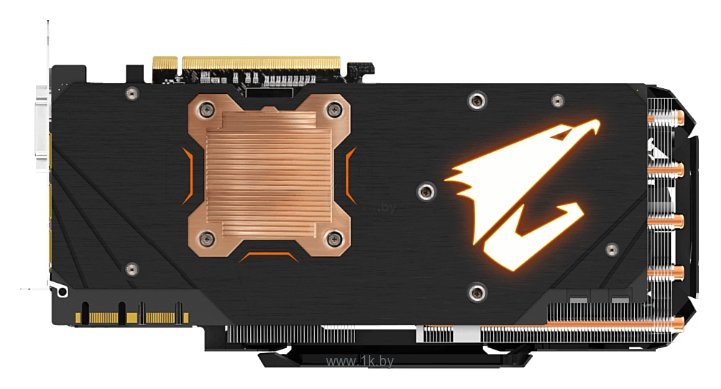 Фотографии GIGABYTE GeForce GTX 1080 1784Mhz PCI-E 3.0 8192Mb 10400Mhz 256 bit DVI 3xHDMI HDCP AORUS xtreme edition