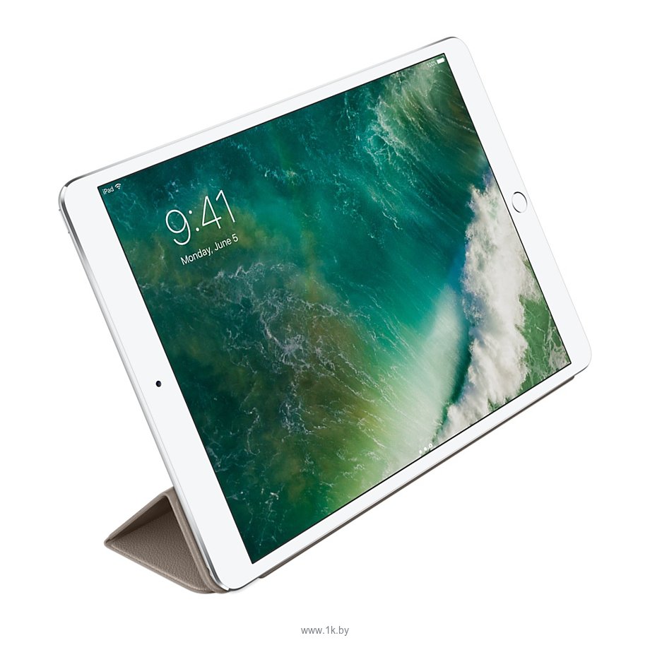 Фотографии Apple Leather Smart Cover for iPad Pro 10.5 Taupe (MPU82)