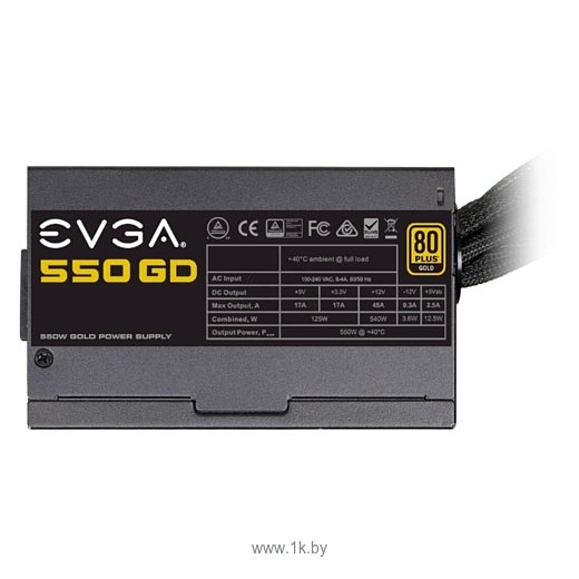 Фотографии EVGA GD 550W (100-GD-0550-V2)